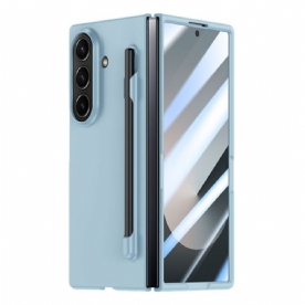 Hoesje Samsung Galaxy Z Fold 7 Bescherming Van Gehard Glas En Stylushouder