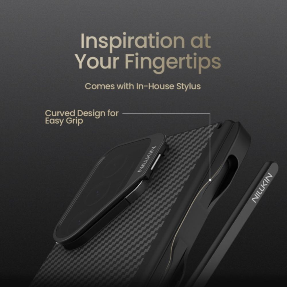 Hoesje Samsung Galaxy Z Fold 7 Carboprop-serie Nillkin Bescherming Hoesje