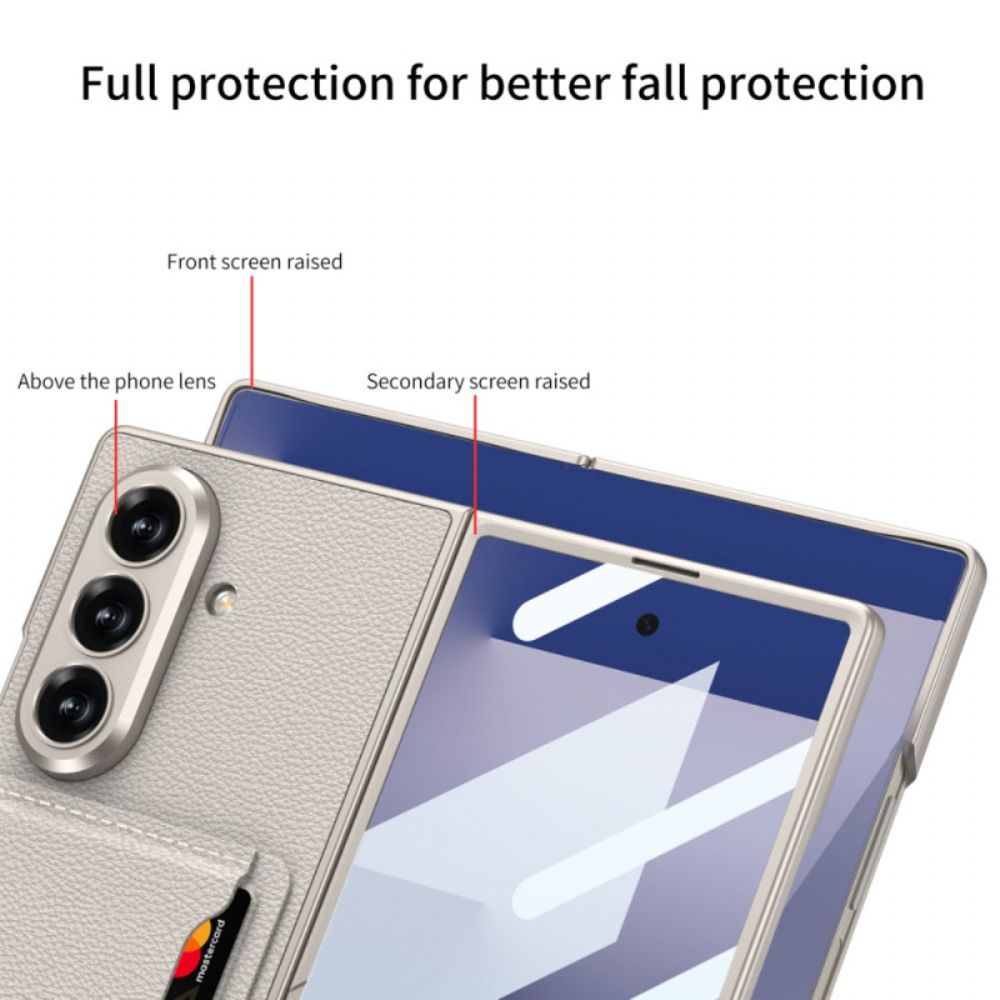 Hoesje Samsung Galaxy Z Fold 7 Gkk Kaarthouder En Standaard