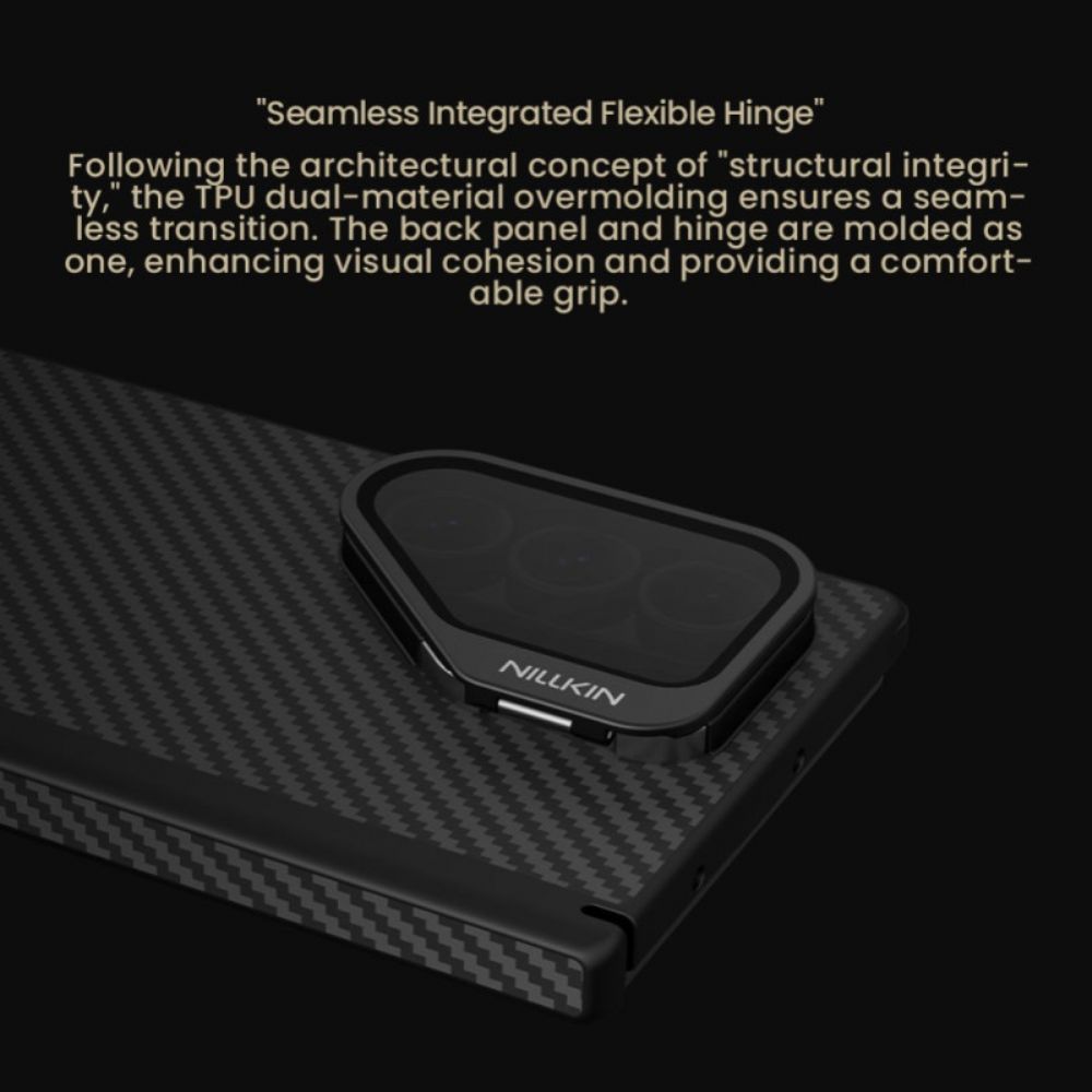 Hoesje Samsung Galaxy Z Fold 7 Houder En Magsafe-compatibiliteit Nillkin Bescherming Hoesje