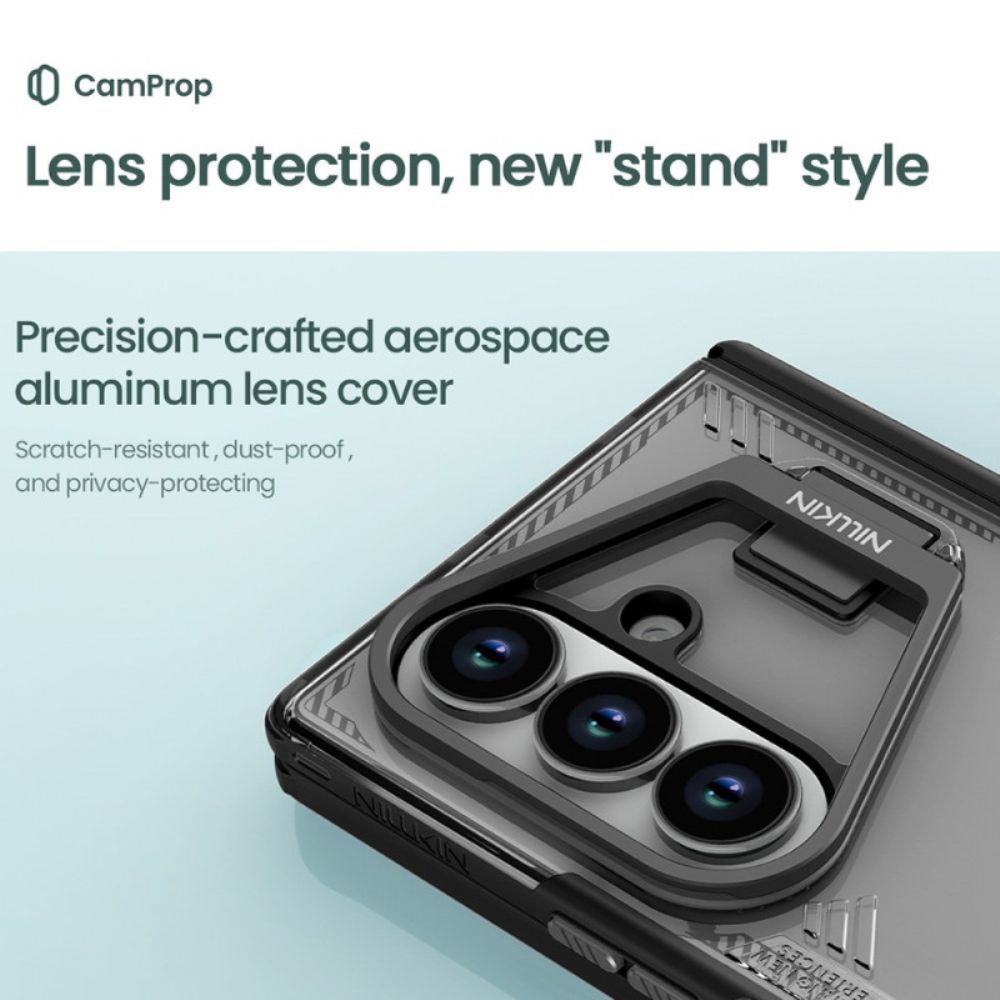 Hoesje Samsung Galaxy Z Fold 7 Iceblade Prop-serie Met Houder En Lensframe