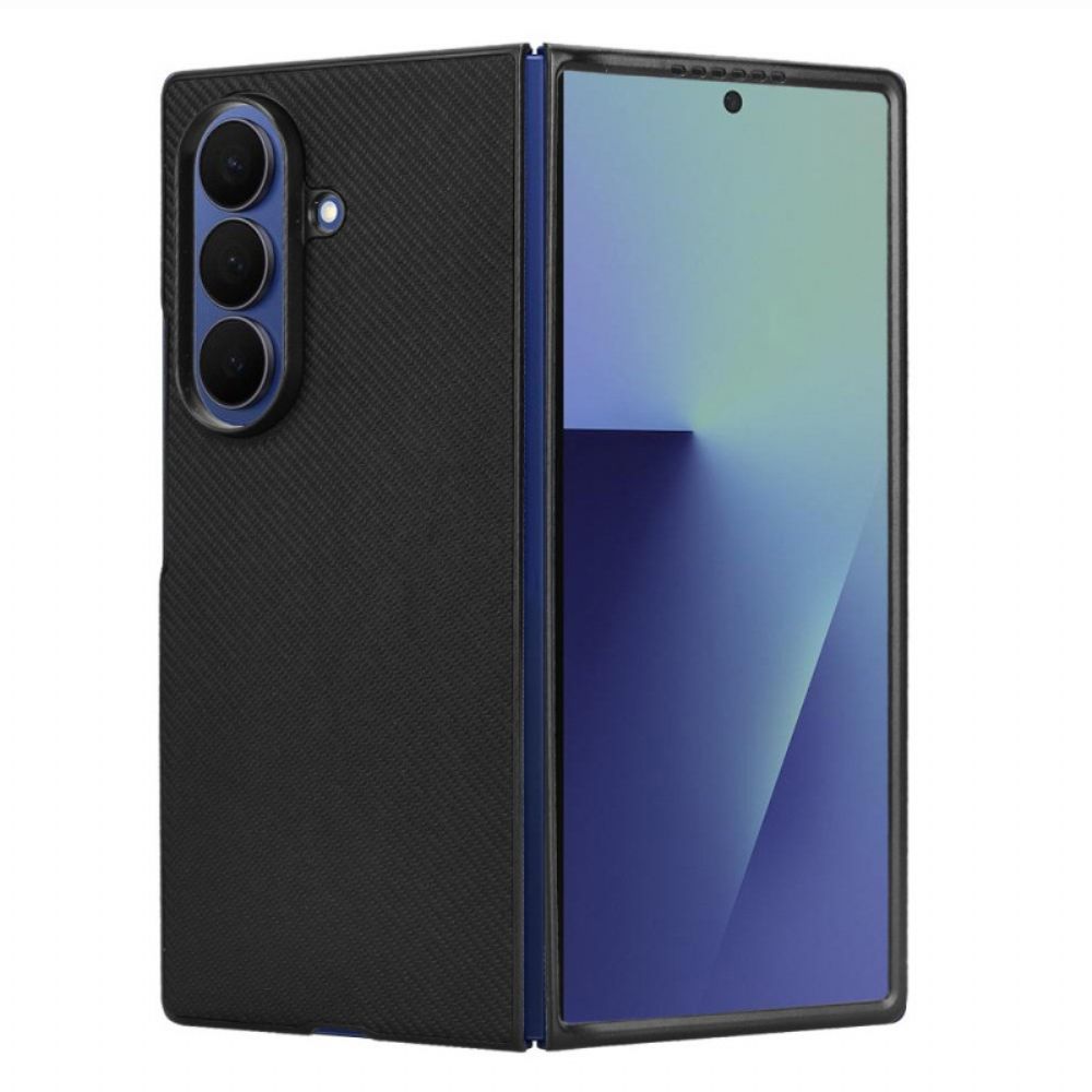 Hoesje Samsung Galaxy Z Fold 7 Klassieke Lederlook Bescherming Hoesje