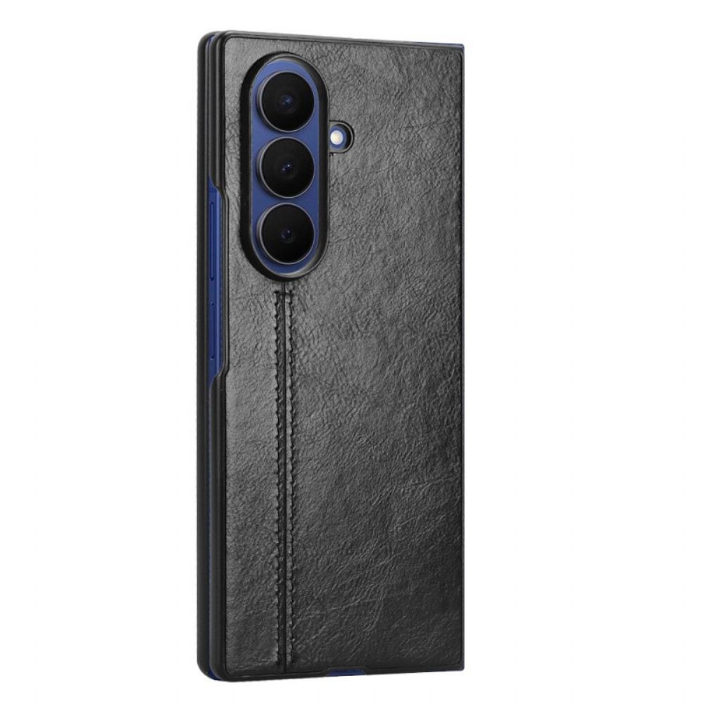 Hoesje Samsung Galaxy Z Fold 7 Lederlook Couture