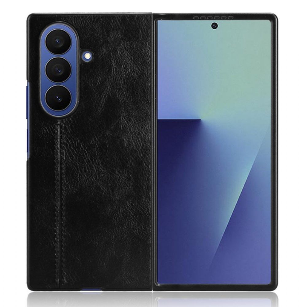 Hoesje Samsung Galaxy Z Fold 7 Lederlook Couture