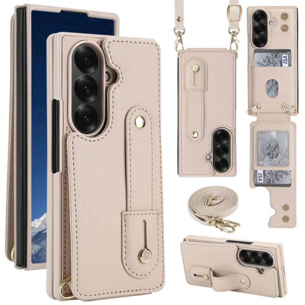 Hoesje Samsung Galaxy Z Fold 7 Multifunctioneel Bescherming Hoesje