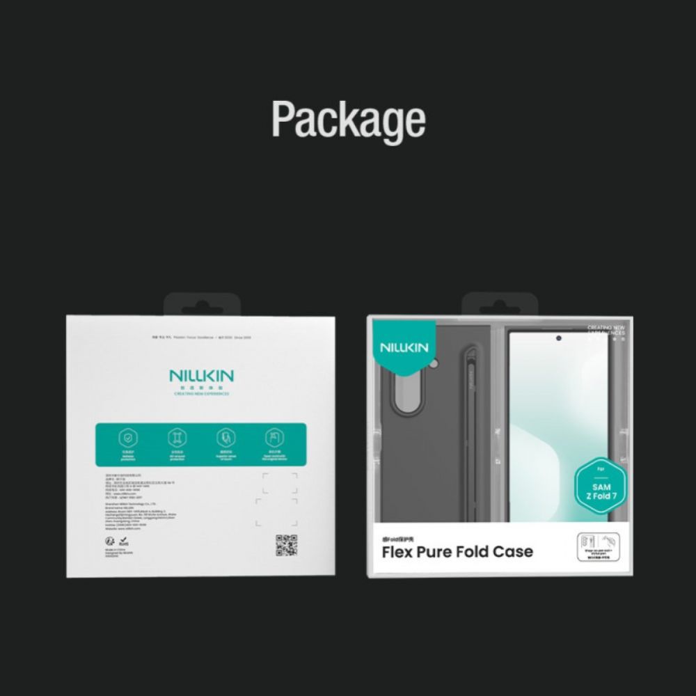 Hoesje Samsung Galaxy Z Fold 7 Nillkin Flex Pure Fold-serie