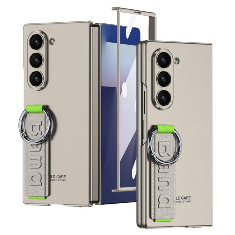 Hoesje Samsung Galaxy Z Fold 7 Ring En Riempje Bescherming Hoesje