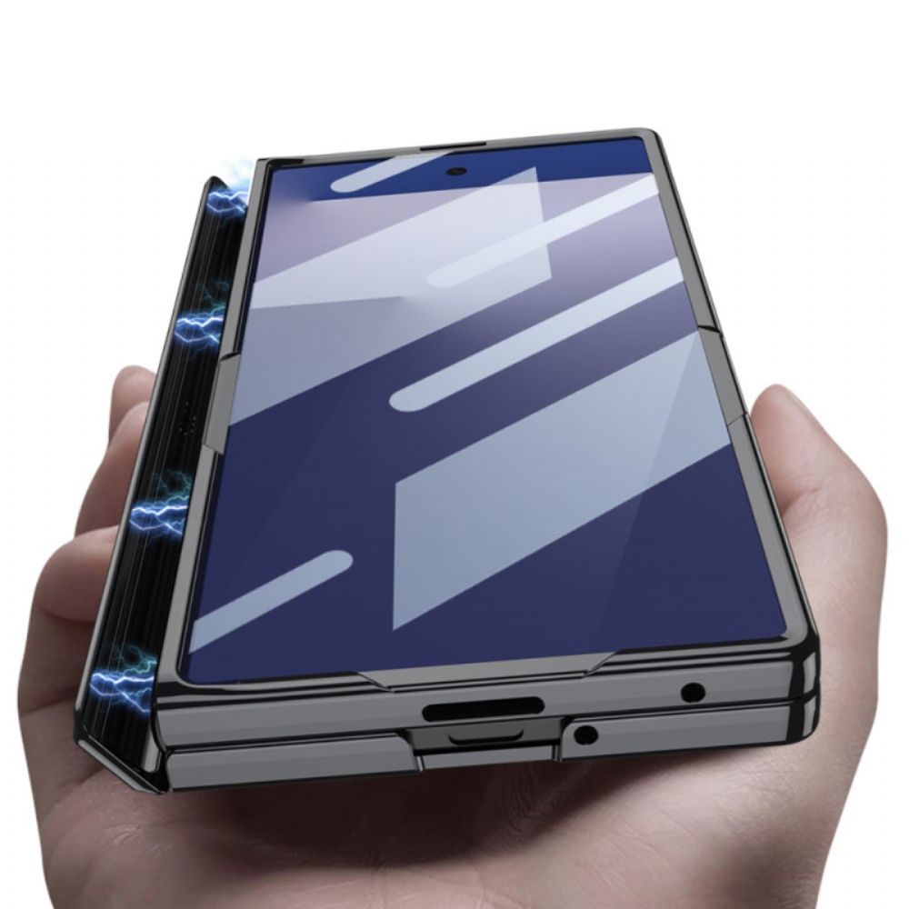 Hoesje Samsung Galaxy Z Fold 7 Scharnierbescherming En Ingebouwde Standaard