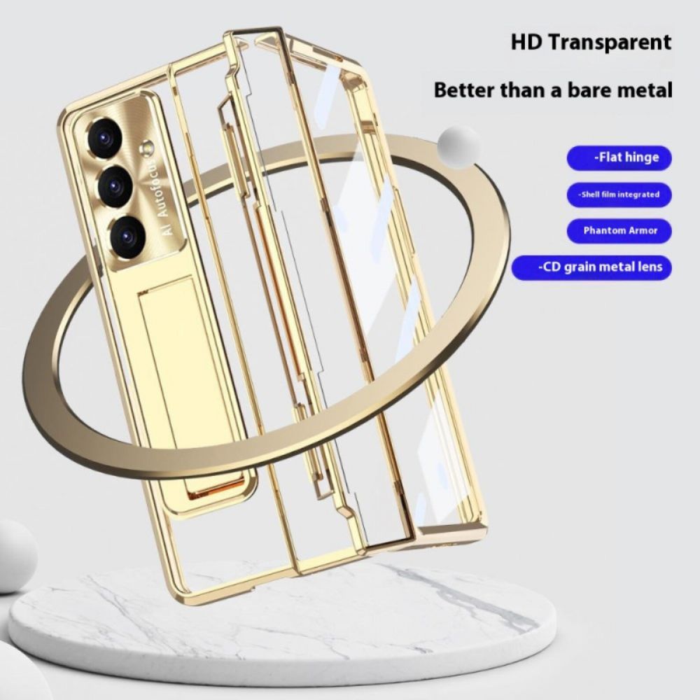 Hoesje Samsung Galaxy Z Fold 7 Standaard En Schermbeschermer Bescherming Hoesje