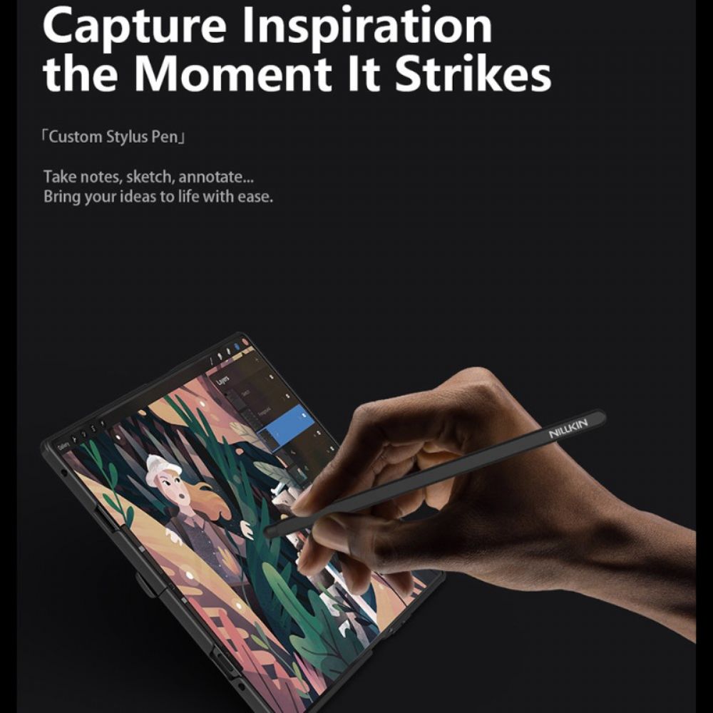 Hoesje Voor Samsung Galaxy Z Fold 7 Camshield Prop Magnetic Series Nillkin