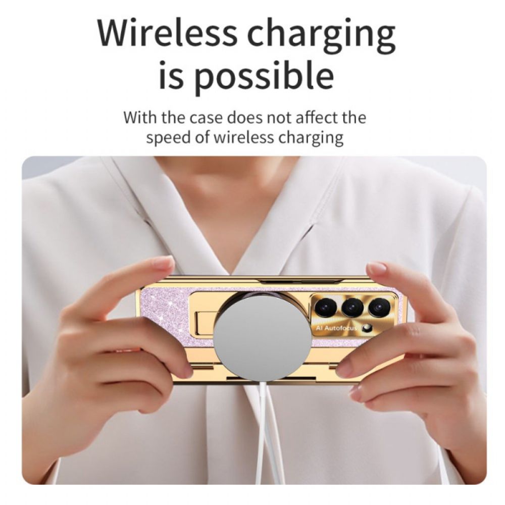 Hoesje Voor Samsung Galaxy Z Fold 7 Decoratie Met Strass-steentjes