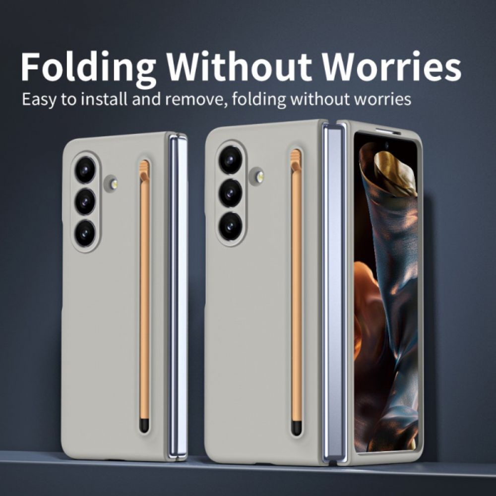 Hoesje Voor Samsung Galaxy Z Fold 7 Geïntegreerde Stylus