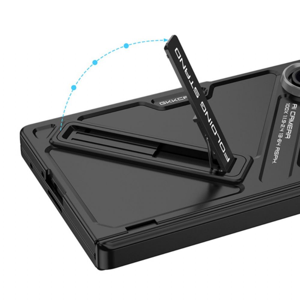 Hoesje Voor Samsung Galaxy Z Fold 7 Gkk Scharnierbeschermer En Standaard