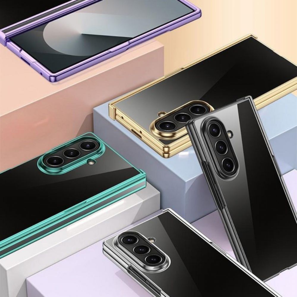 Hoesje Voor Samsung Galaxy Z Fold 7 Metal Effect Scharnier Design