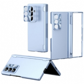 Hoesje Voor Samsung Galaxy Z Fold 7 Schermbeschermer Van Gehard Glas En Stylushouder