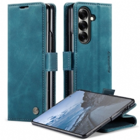 Leren Hoesje Samsung Galaxy Z Fold 7 Caseme Bescherming Hoesje