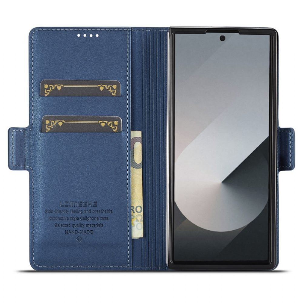 Leren Hoesje Samsung Galaxy Z Fold 7 Lc.imeeke Bescherming Hoesje