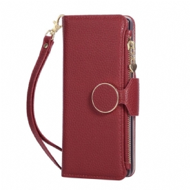 Leren Hoesje Voor Samsung Galaxy Z Fold 7 Vintage Design