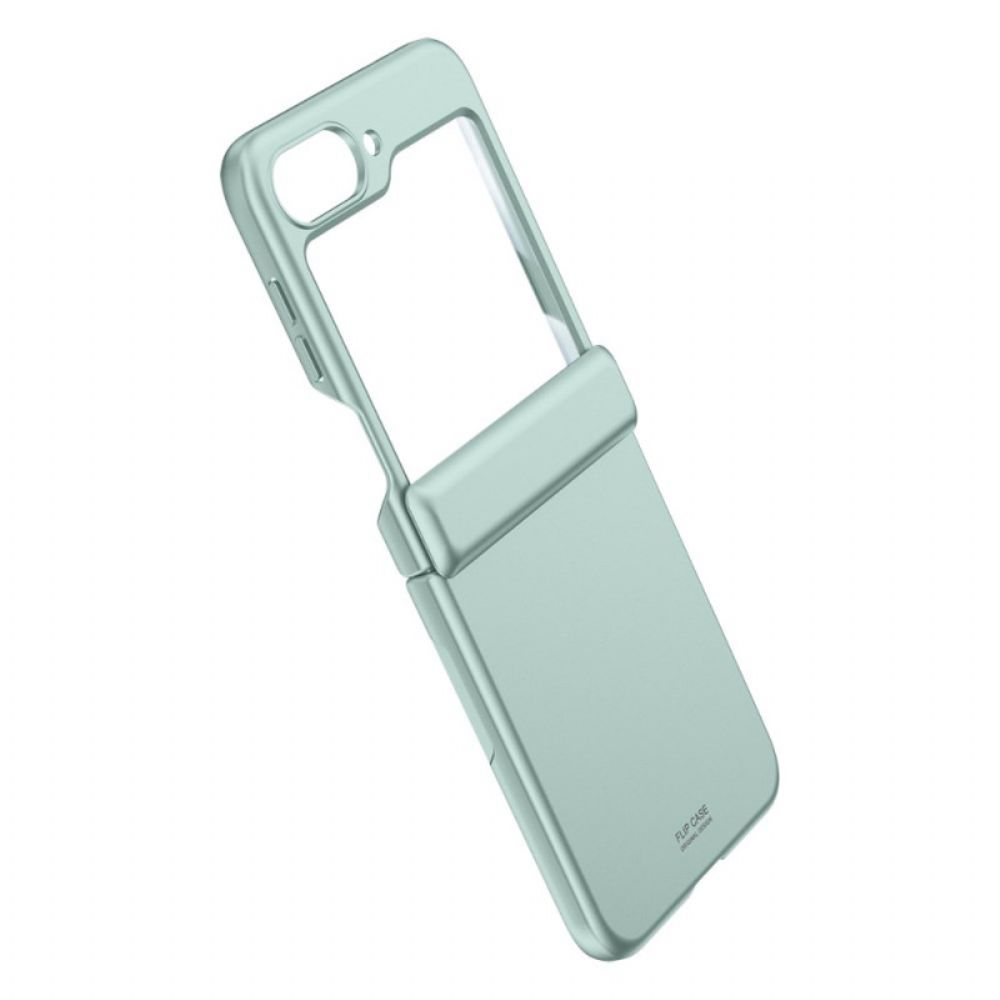 Case Hoesje Samsung Galaxy Z Flip 7 Fe Telefoonhoesje Achterscharnierbeschermer Van Gehard Glas En Schermbeschermer