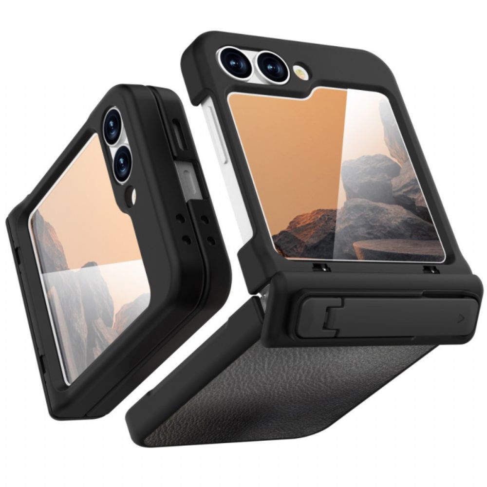 Case Hoesje Samsung Galaxy Z Flip 7 Fe Telefoonhoesje Handsfree Standaard