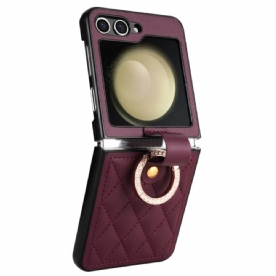 Case Hoesje Samsung Galaxy Z Flip 7 Fe Telefoonhoesje Klassiek Gewatteerd