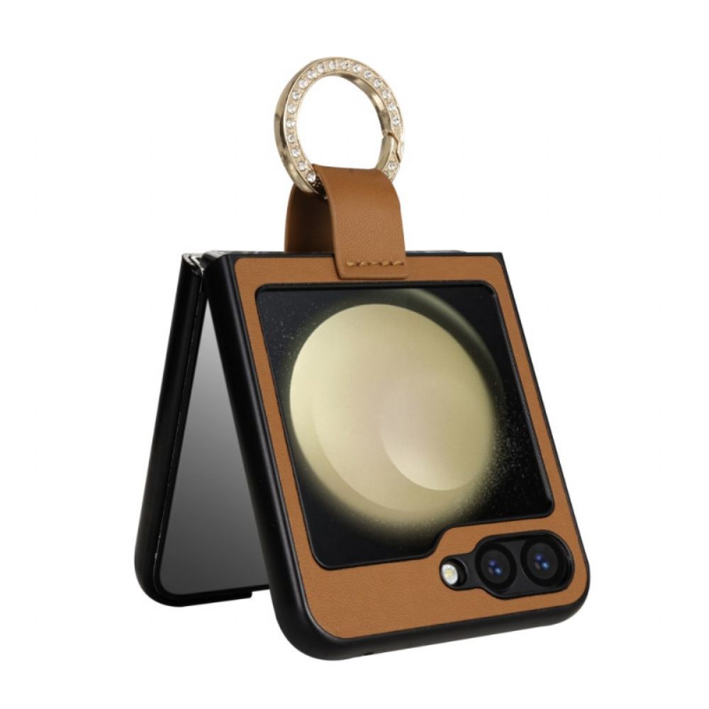 Case Hoesje Samsung Galaxy Z Flip 7 Fe Telefoonhoesje Klassiek Gewatteerd