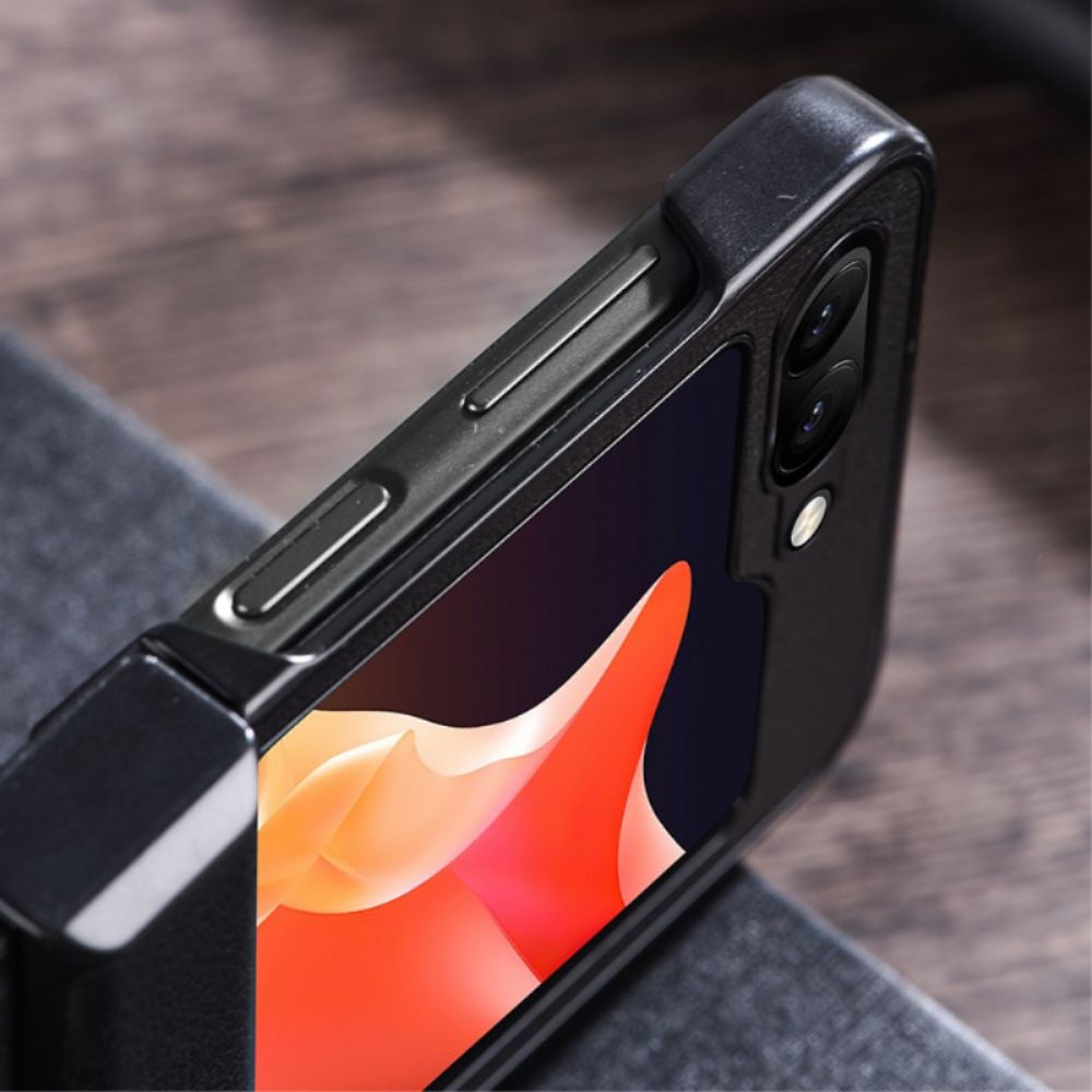 Case Hoesje Samsung Galaxy Z Flip 7 Fe Telefoonhoesje Ultradun Kunstleer