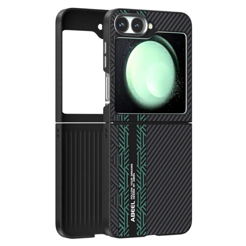 Cover Hoesje Samsung Galaxy Z Flip 7 Fe Telefoonhoesje Abeel-stijl