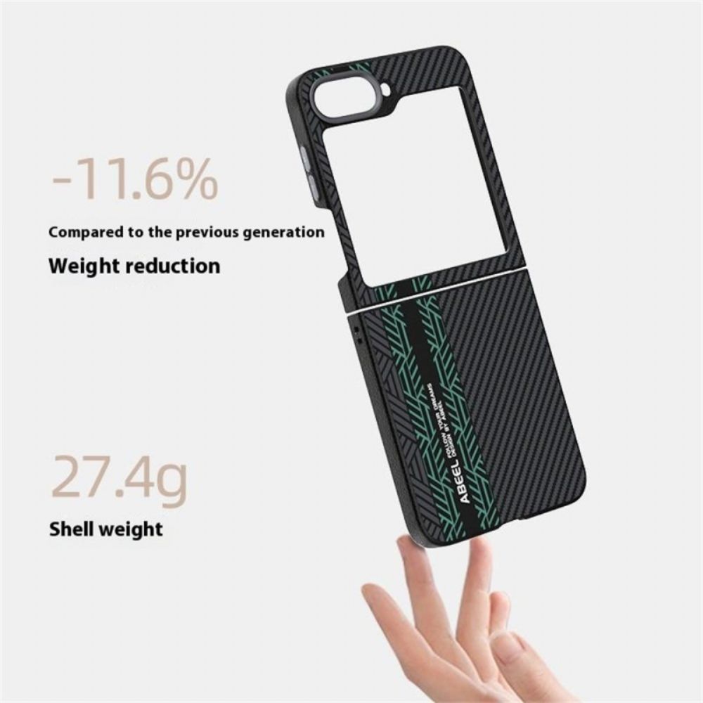 Cover Hoesje Samsung Galaxy Z Flip 7 Fe Telefoonhoesje Abeel-stijl
