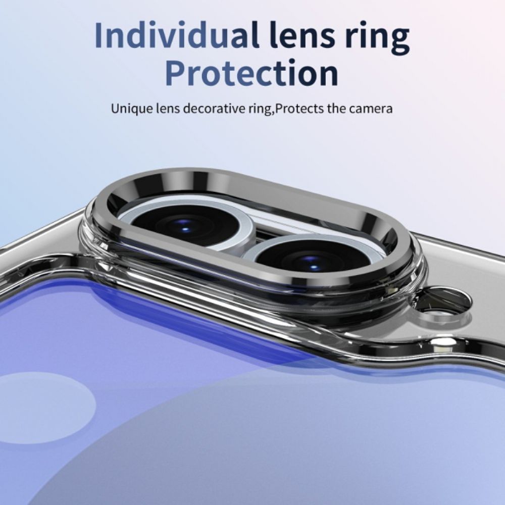 Cover Hoesje Samsung Galaxy Z Flip 7 Fe Telefoonhoesje Magnetische Standaard En Hd-schermbeschermer