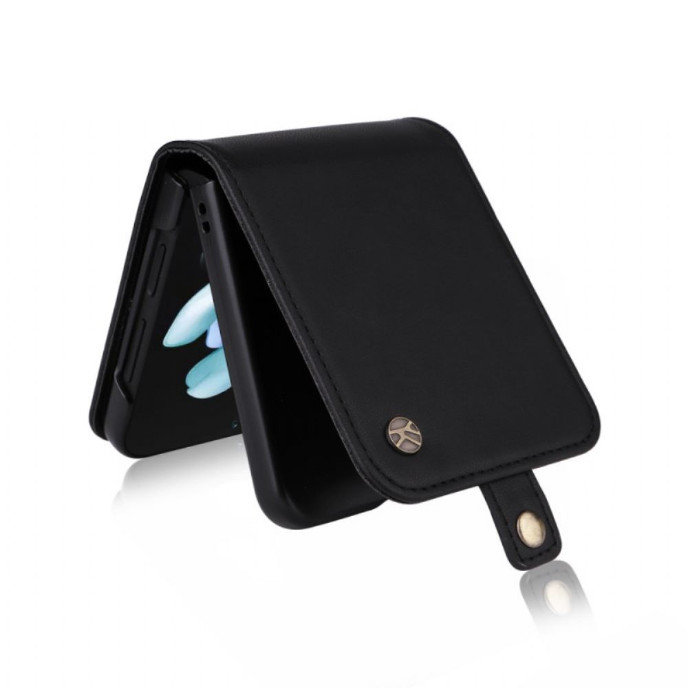 Cover Samsung Galaxy Z Flip 7 Fe Kaarthouder En Sluiting