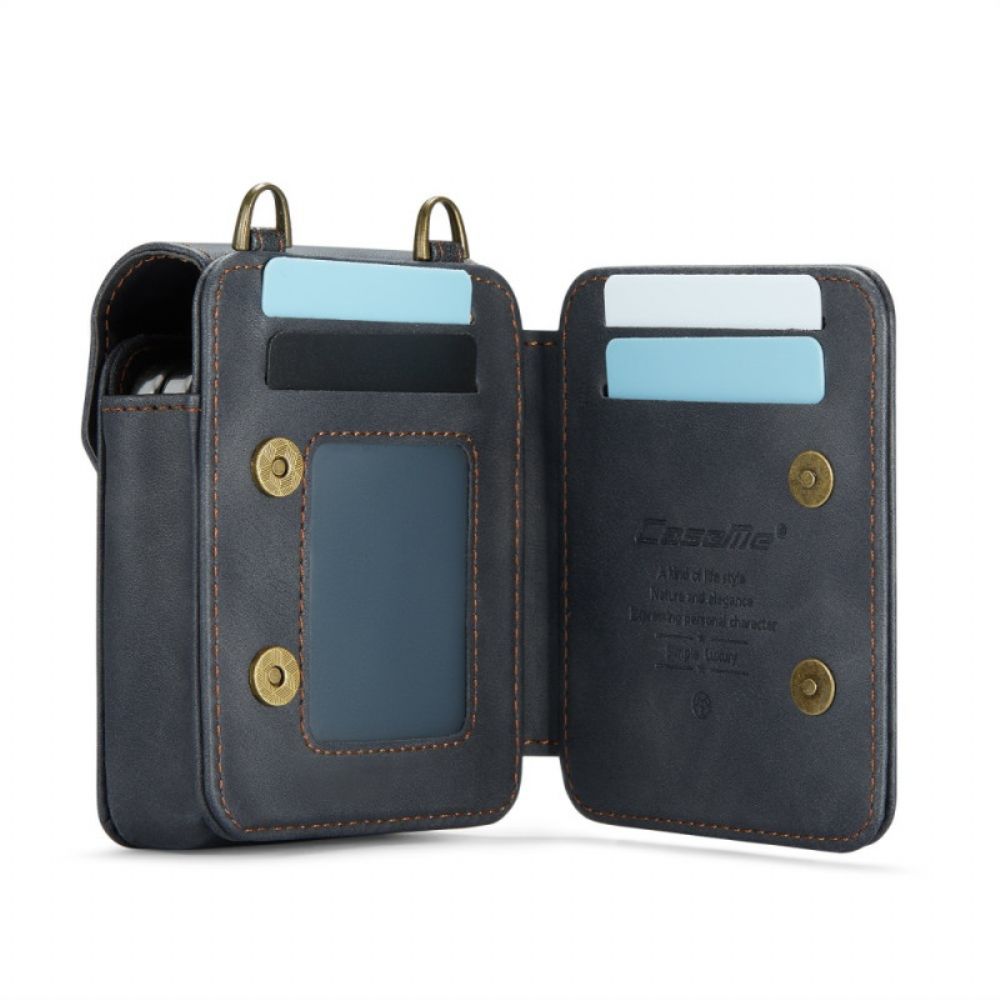 Cover Samsung Galaxy Z Flip 7 Fe Schoudertasmodel Met Rfid-bescherming En Schouderband Bescherming Hoesje