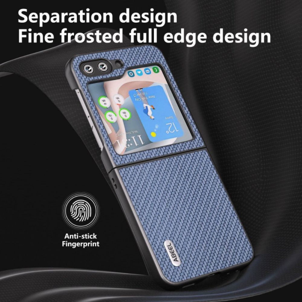 Hoesje Samsung Galaxy Z Flip 7 Fe Abeel Koolstofvezeldesign