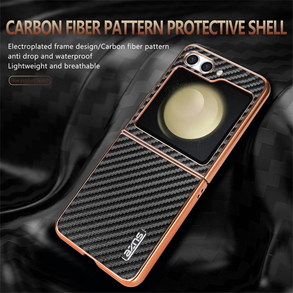 Hoesje Samsung Galaxy Z Flip 7 Fe Azns Koolstofvezel