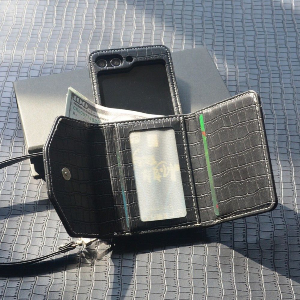 Hoesje Samsung Galaxy Z Flip 7 Fe Bamboe Textuur