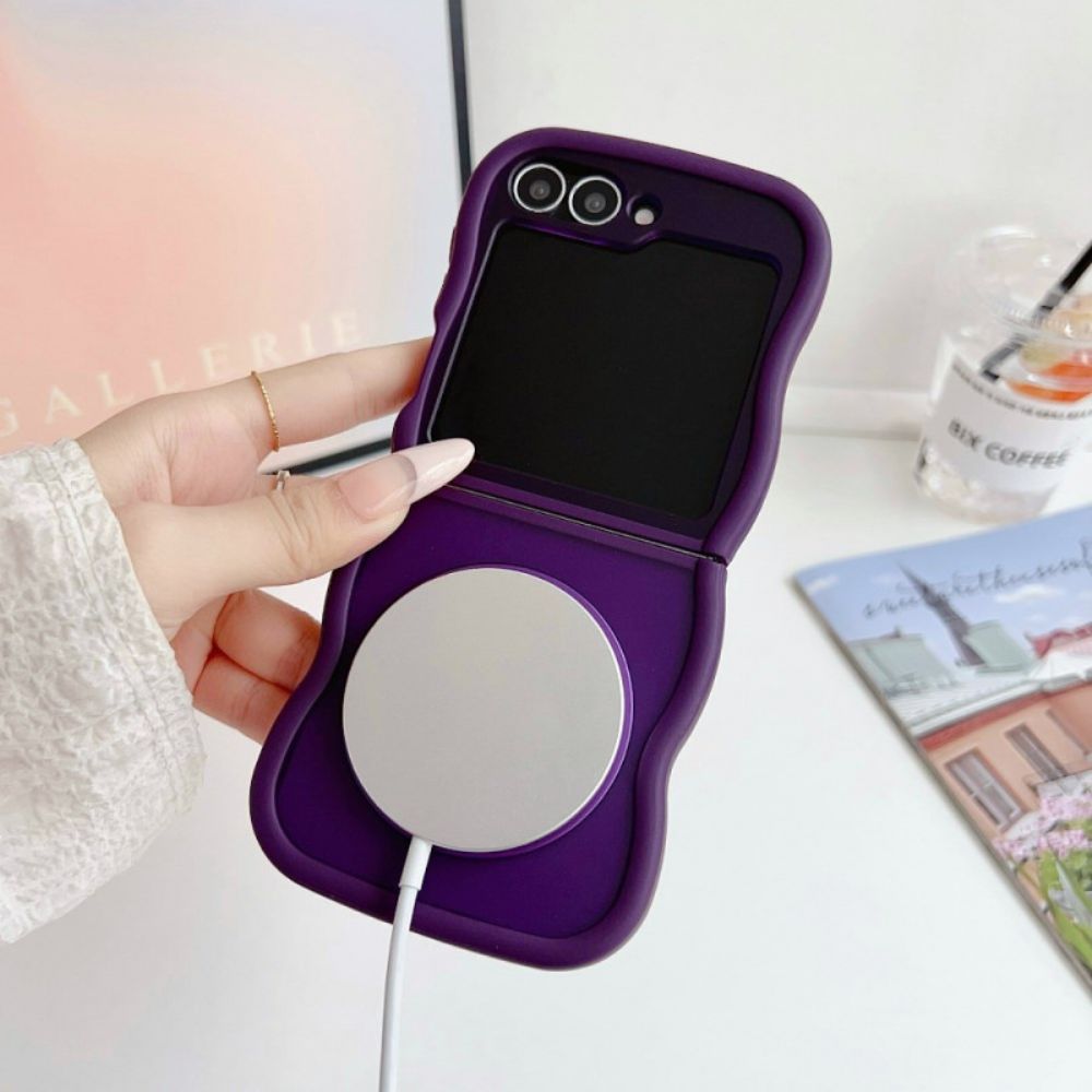 Hoesje Samsung Galaxy Z Flip 7 Fe Draaibare Standaard En Ingebouwde Spiegel Bescherming Hoesje