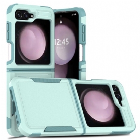 Hoesje Samsung Galaxy Z Flip 7 Fe Effen Versterkt