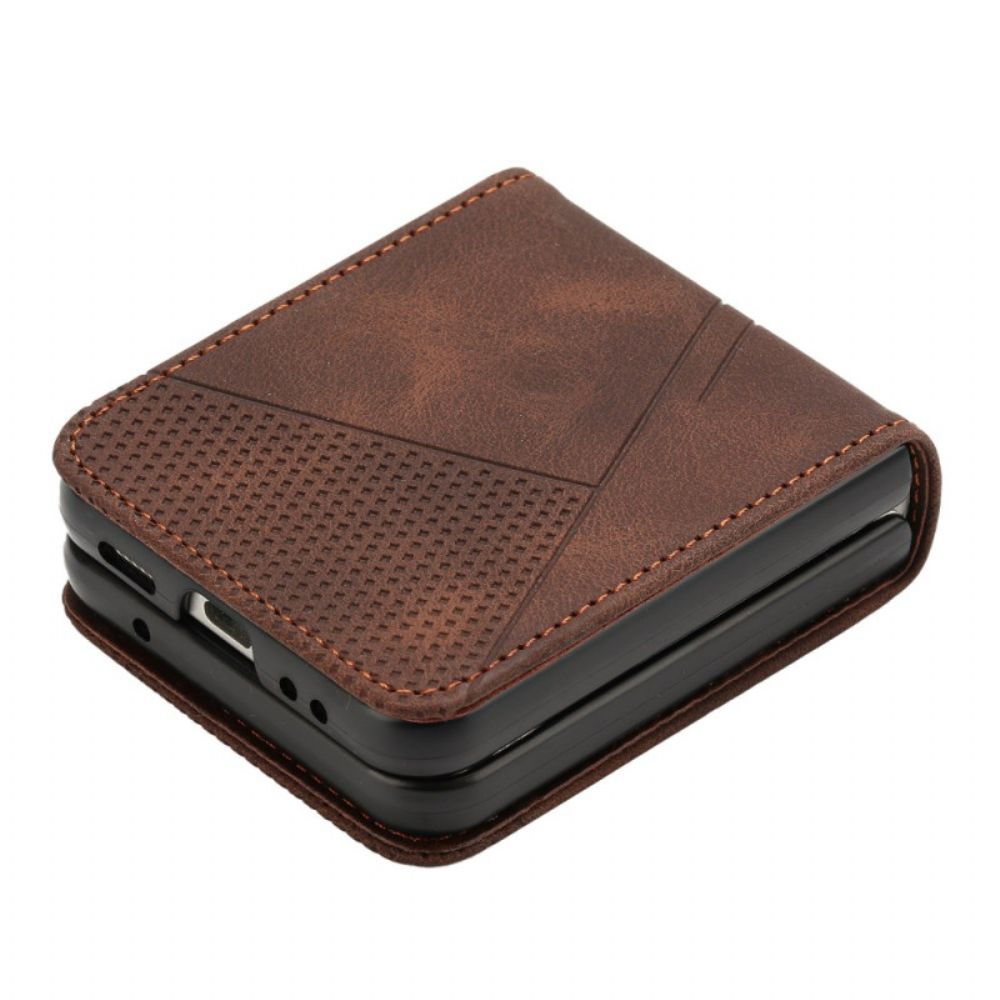 Hoesje Samsung Galaxy Z Flip 7 Fe Geometrisch Met Schouderband Bescherming Hoesje