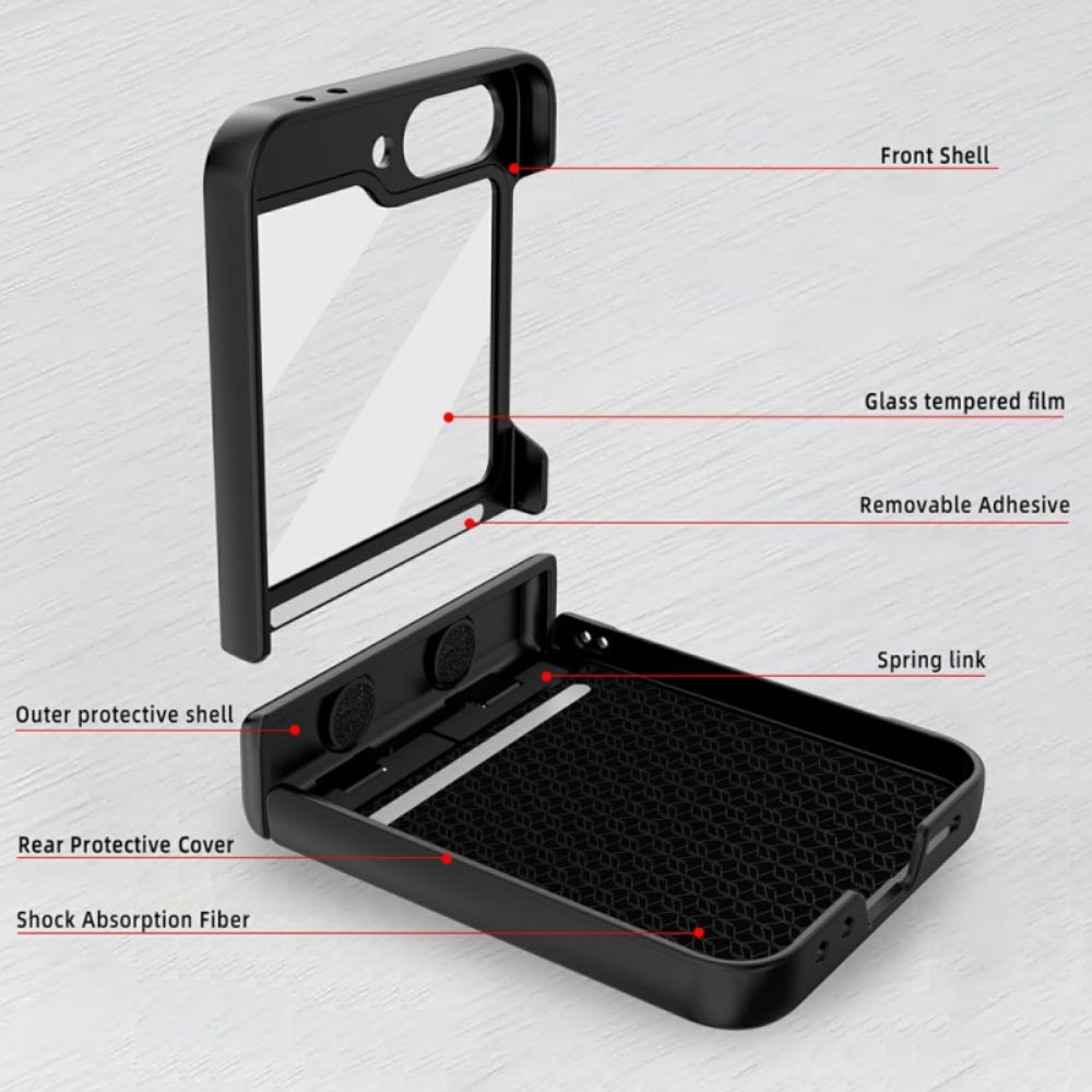 Hoesje Samsung Galaxy Z Flip 7 Fe Gestructureerd