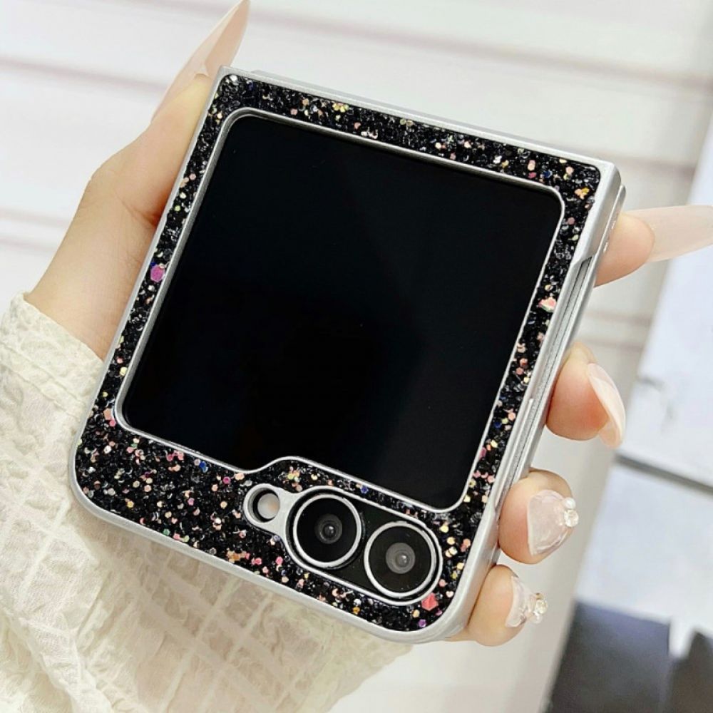 Hoesje Samsung Galaxy Z Flip 7 Fe Glitterdesign