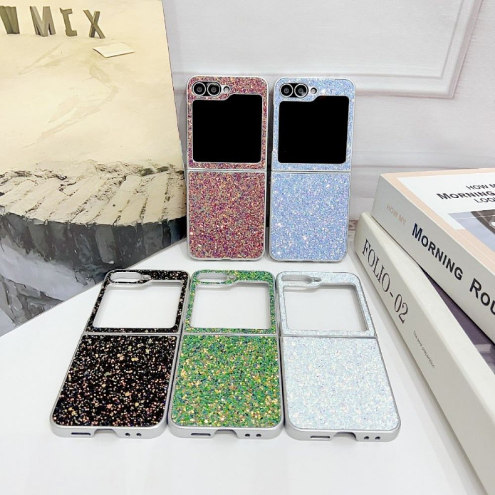 Hoesje Samsung Galaxy Z Flip 7 Fe Glitterdesign