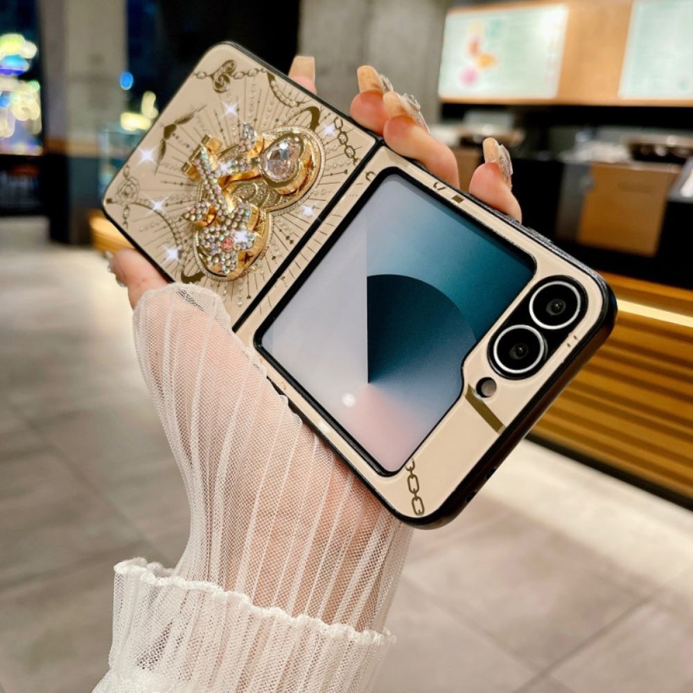 Hoesje Samsung Galaxy Z Flip 7 Fe Kristallen Bescherming Hoesje