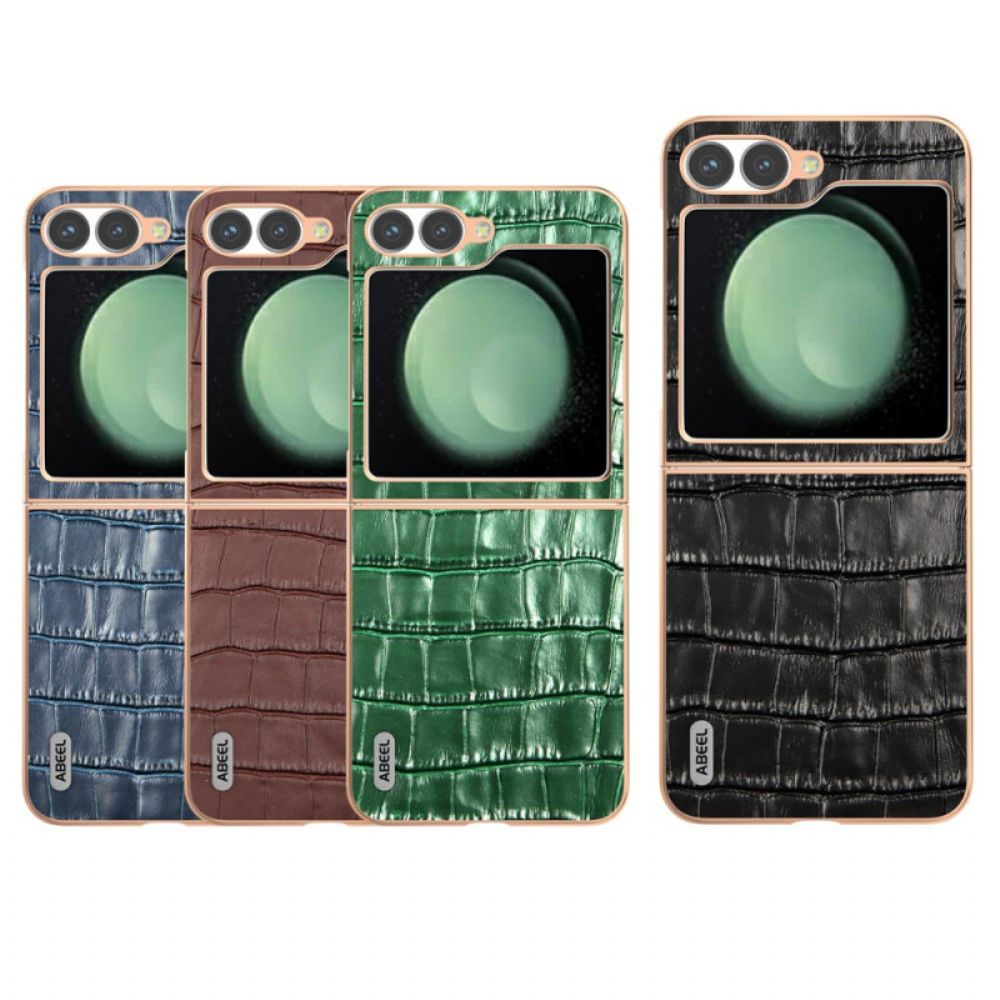 Hoesje Samsung Galaxy Z Flip 7 Fe Krokodillenstijl