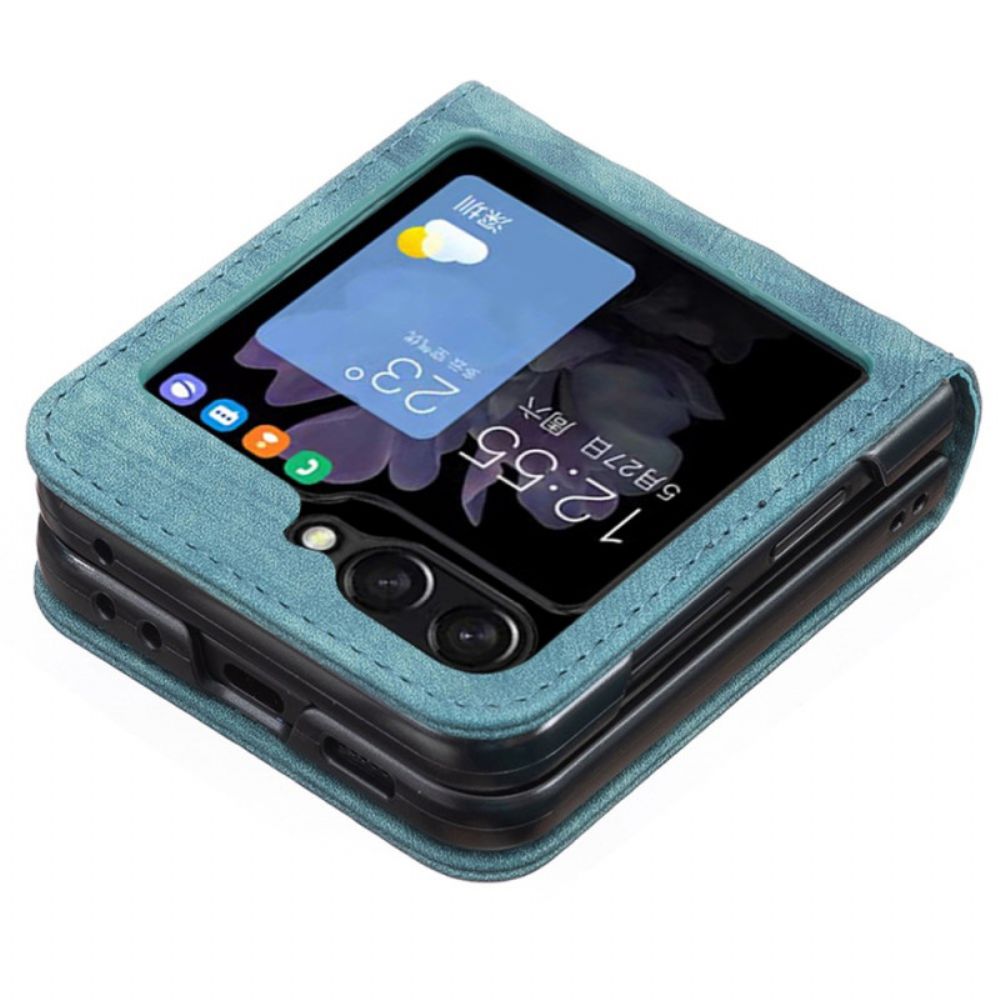 Hoesje Samsung Galaxy Z Flip 7 Fe Kunstleren Fries
