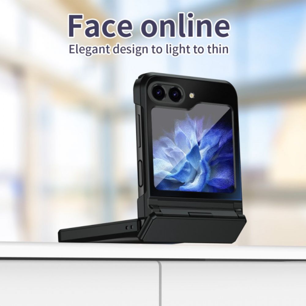 Hoesje Samsung Galaxy Z Flip 7 Fe Metaaleffect