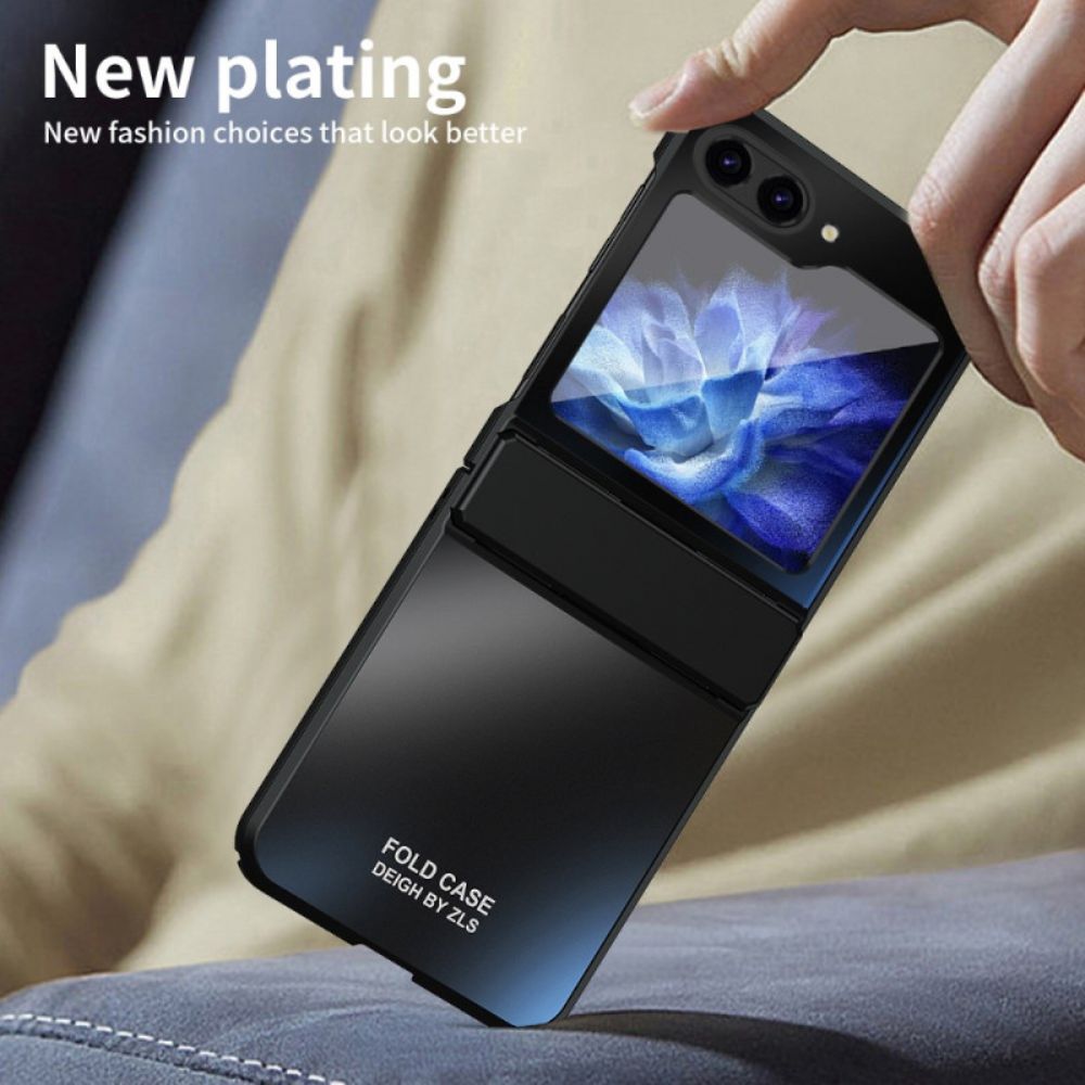 Hoesje Samsung Galaxy Z Flip 7 Fe Metaaleffect