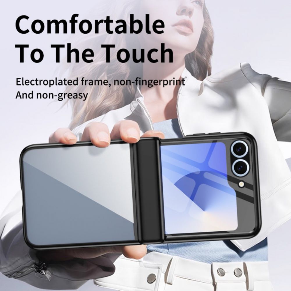 Hoesje Samsung Galaxy Z Flip 7 Fe Metallic Effect