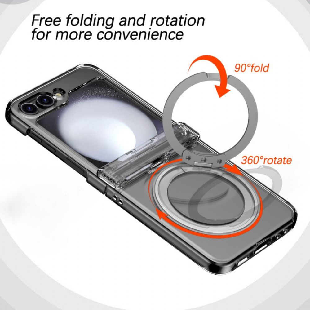 Hoesje Samsung Galaxy Z Flip 7 Fe Premium Magnetisch Bescherming Hoesje