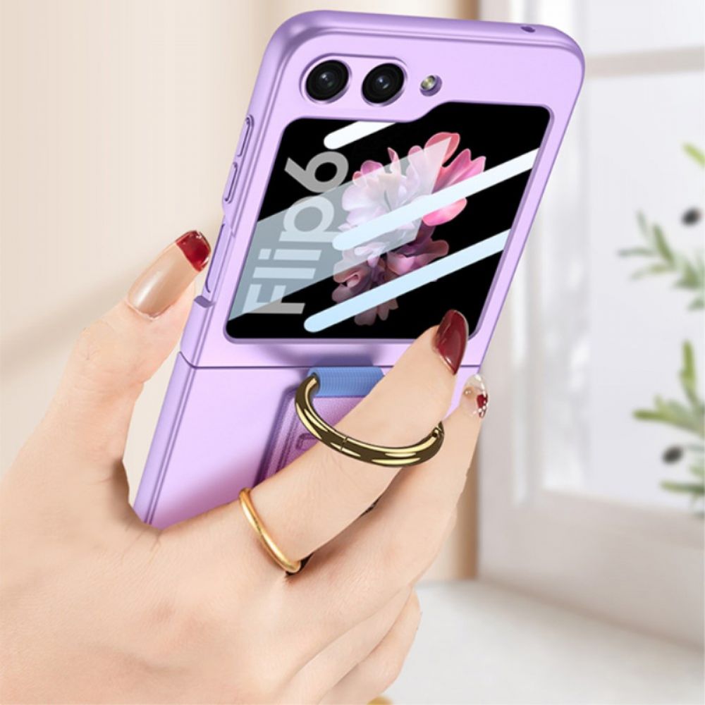 Hoesje Samsung Galaxy Z Flip 7 Fe Ringhouder En Gkk-band