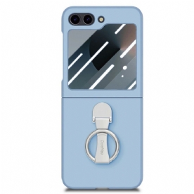 Hoesje Samsung Galaxy Z Flip 7 Fe Ringhouder En Schermbeschermer Voor De Achterkant Bescherming Hoesje